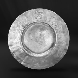 Piatto antico in peltro (Art.224)