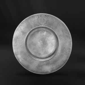 Piatto in peltro (Art.231)