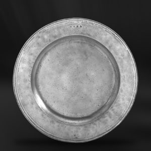 Piatto grande piattone in peltro (Art.276)