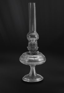 Lampada a petrolio olio in peltro (Art.338)