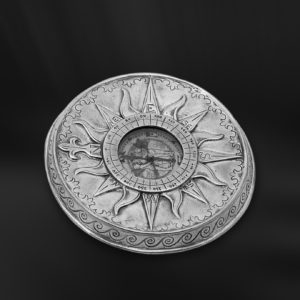 Bussola in peltro (Art.393)