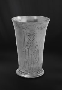 Bicchiere in peltro (Art.399)