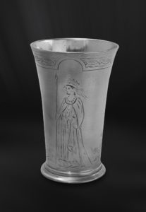 Bicchiere in peltro (Art.401)