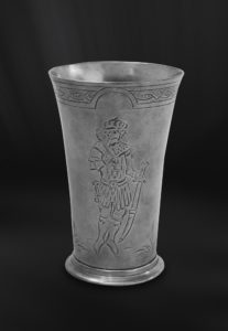 Bicchiere in peltro (Art.402)