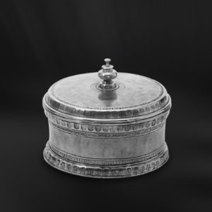 Scatola portagioie in peltro (Art.432)