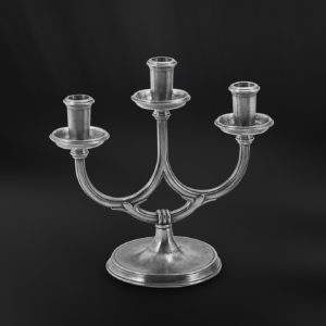 Candelabro in peltro (Art.451)