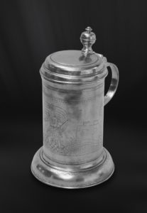 Boccale da birra in peltro (Art.458)