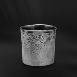 Bicchiere in peltro (Art.501)