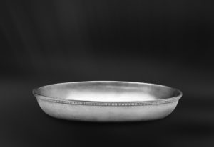 Bacinella Ovale in Peltro (Art.564)