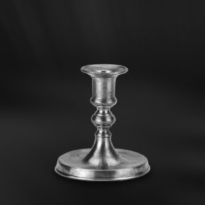 Candeliere portacandela in peltro (Art.649)