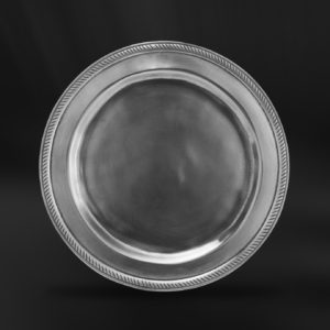 Piattino pane in peltro (Art.854)
