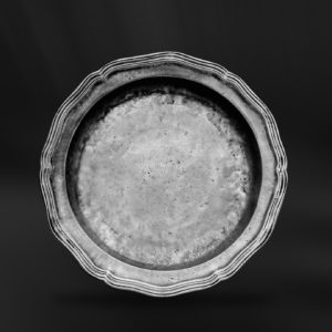 Centrotavola antico in peltro (Art.160)