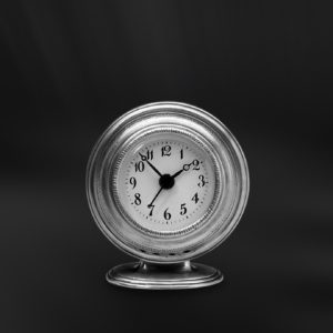 Orologio sveglia in peltro (Art.560)