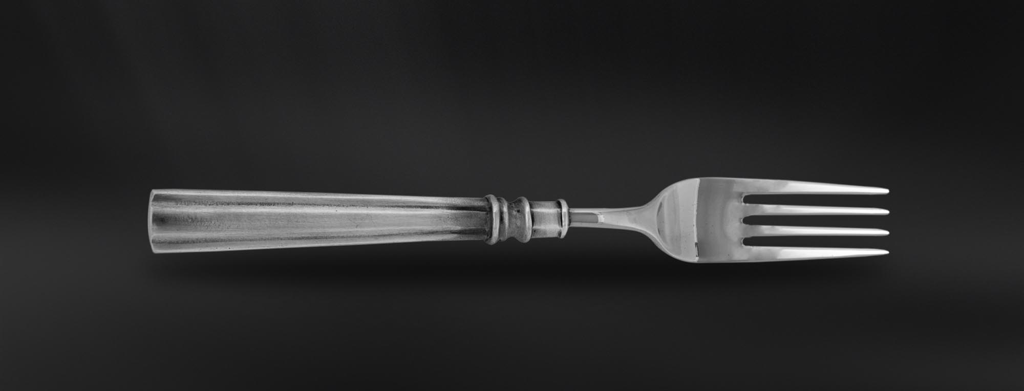 Forchetta tavola posate in peltro e acciaio (Art.600) Forchetta tavola posate in peltro e acciaio (Art.600)