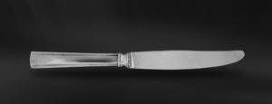 Coltello tavola posate in peltro e acciaio (Art.601.5)