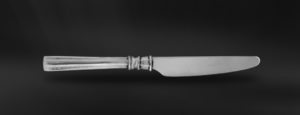 Coltello frutta dessert posate in peltro e acciaio (Art.605)