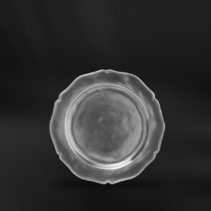 Sottobicchiere sotto bicchieri 700 barocco in peltro (Art.631)