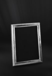 Cornice portafoto rettangolare 10x15 in peltro (Art.664)