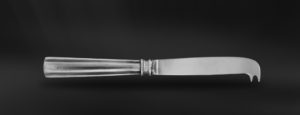 Coltello formaggio posate in peltro e acciaio (Art.684)