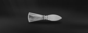 Coltello formaggio parmigiano grana posate in peltro e acciaio (Art.686)