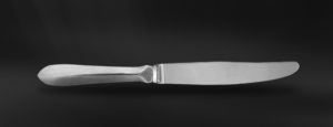 Coltello tavola posate in peltro e acciaio (Art.701)