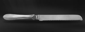 Coltello pane panettone posate in peltro e acciaio (Art.712)