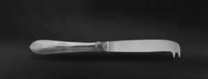 Coltello formaggio posate in peltro e acciaio (Art.714)
