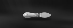 Coltello formaggio parmigiano grana posate in peltro e acciaio (Art.716)