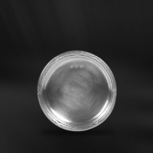 Sottobicchiere sotto bicchieri bordo impero in peltro (Art.771)