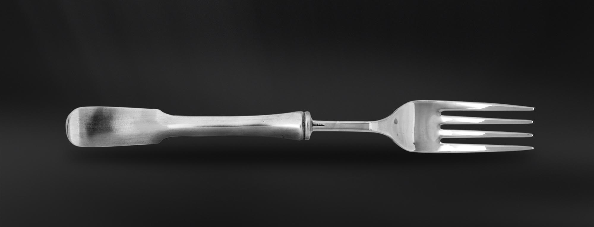 Forchettone servire servizio posate in peltro e acciaio (Art.827) Forchettone servire servizio posate in peltro e acciaio (Art.827)