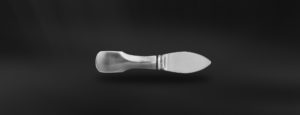 Coltello formaggio parmigiano grana posate in peltro e acciaio (Art.836)