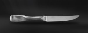 Coltello bistecca posate in peltro e acciaio (Art.837)