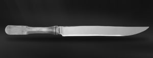 Coltello arrosto posate in peltro e acciaio (Art.839)