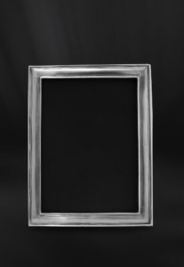 Cornice portafoto rettangolare 13x18 in peltro (Art.861)